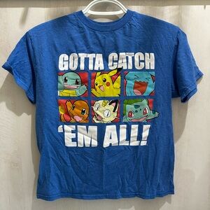 5 for $10 Blue Pokémon Graphic T-Shirt
